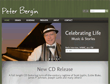 Tablet Screenshot of berginmusic.com